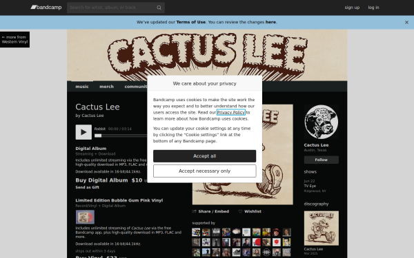 cactuslee.bandcamp.com