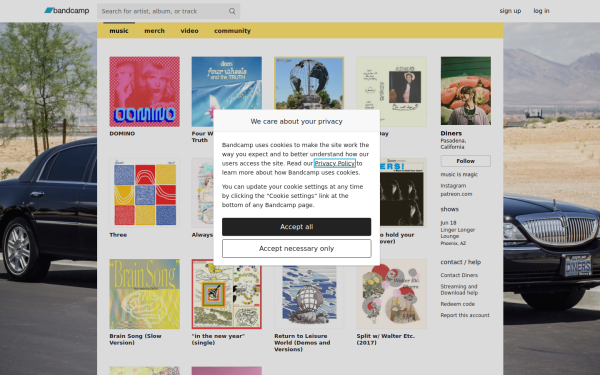 diners.bandcamp.com