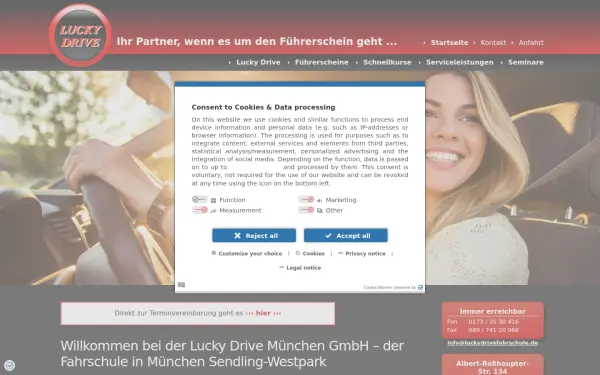 www.luckydrivefahrschule.de