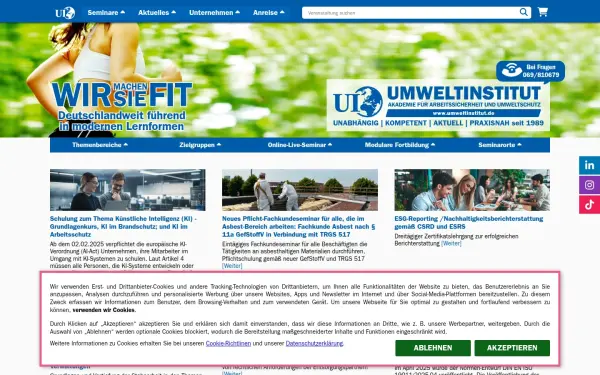 www.umweltinstitut.de