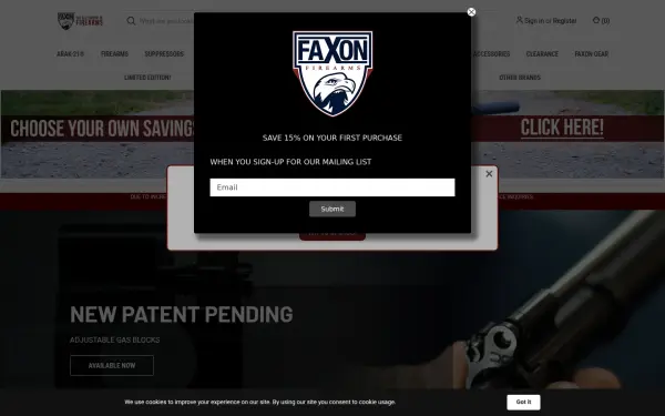 faxonfirearms.com