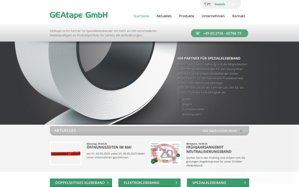 www.geatape.de