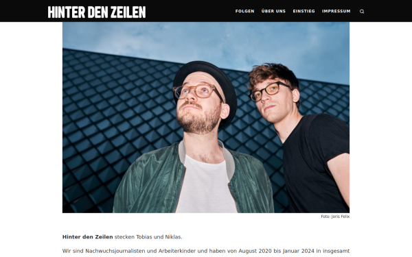 hinterdenzeilen.de