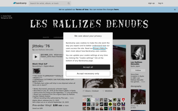 lesrallizesdenudes.bandcamp.com