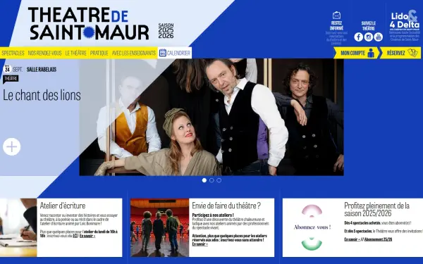 theatresaintmaur.com