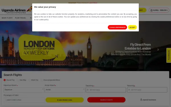 ugandairlines.com