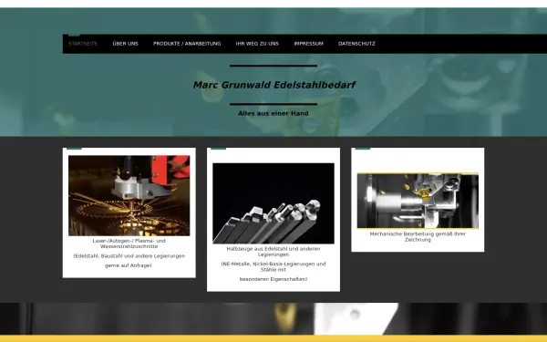 grunwald-edelstahl.de