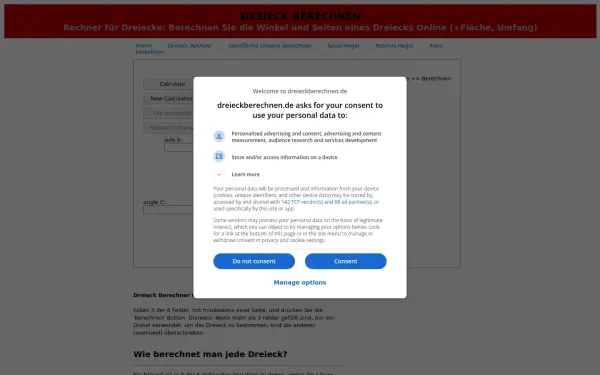 dreieckberechnen.de