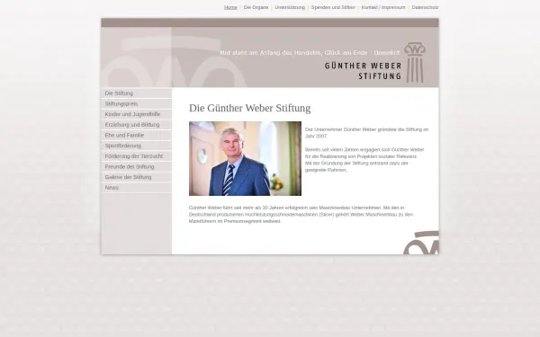 www.weberstiftung.de