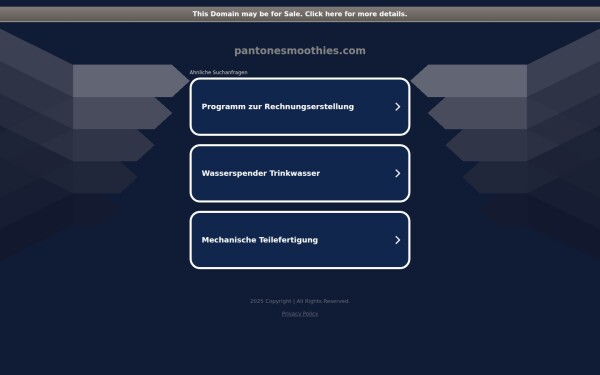 pantonesmoothies.com