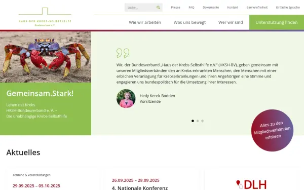 hausderkrebsselbsthilfe.de