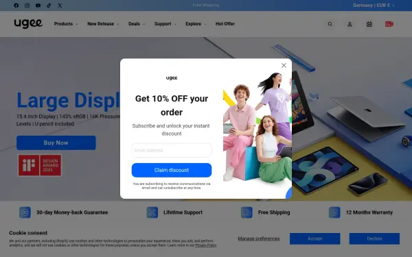 shop.ugee.com