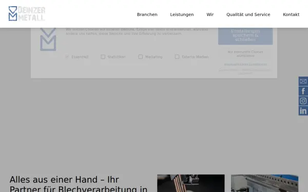 www.deinzermetall.de