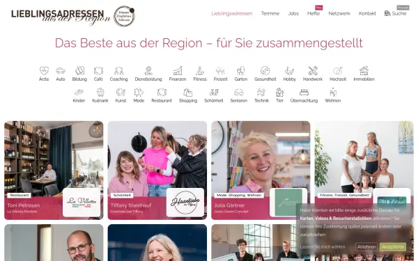 www.lieblingsadressen.de