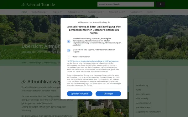 altmuehlradweg.de