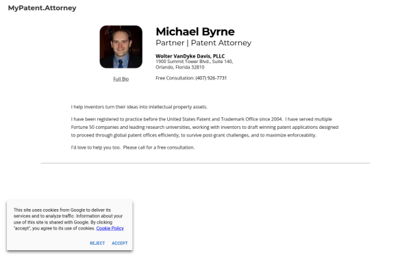 www.mypatent.attorney