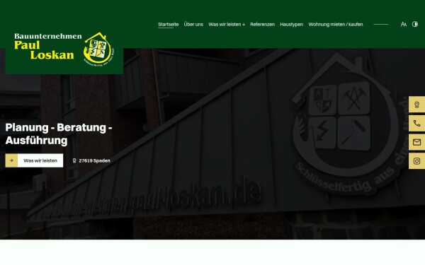 www.bauunternehmen-paul-loskan.de