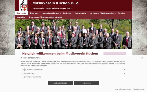 musikverein-kuchen.de