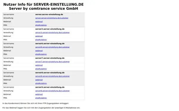 www.server-einstellung.de
