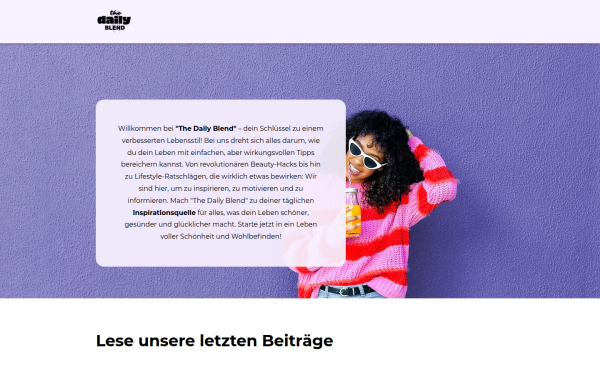 www.thedailyblend.blog