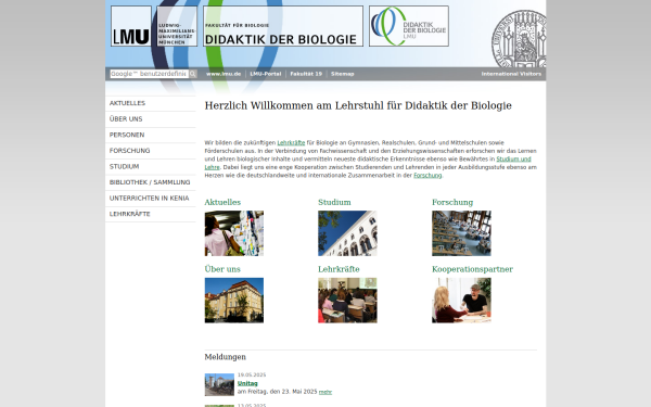 didaktik.bio.lmu.de