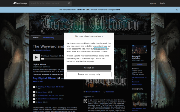 beneathoblivion.bandcamp.com