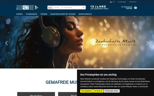 www.allesgemafrei.de