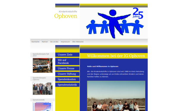www.kinderkrebshilfe-ophoven.de