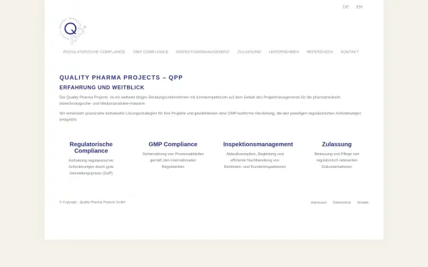 www.quality-pharmaprojects.com