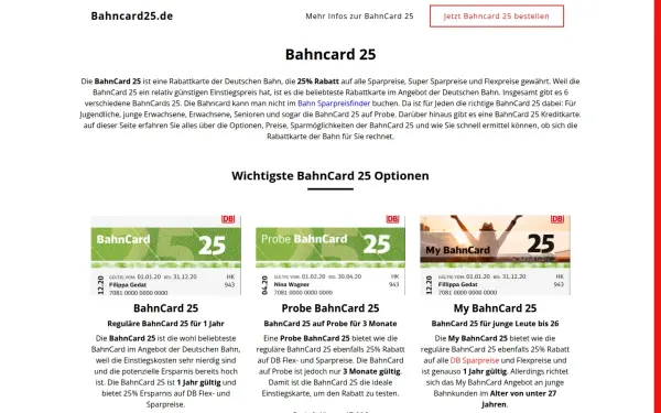 bahncard25.de