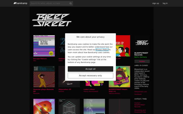 bleepstreet.bandcamp.com