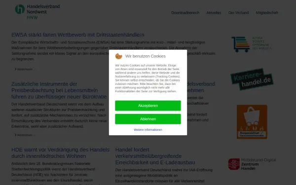 handelsverband-nordwest.de