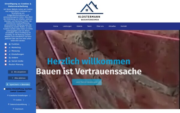 www.bauunternehmen-klostermann.de