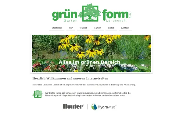 www.gruenform.de