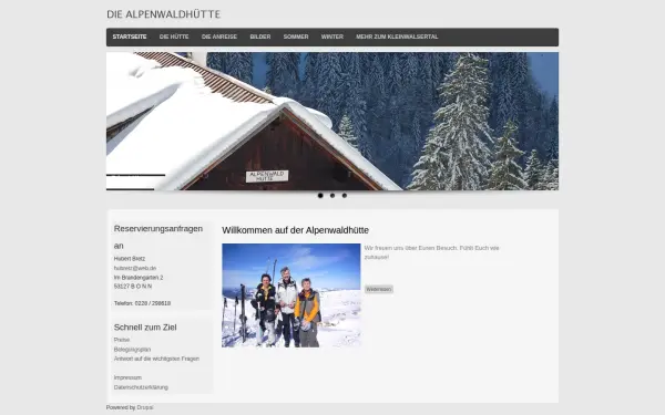 alpenwaldhuette.de