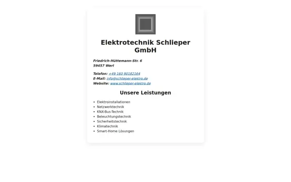 schlieper-elektro.de