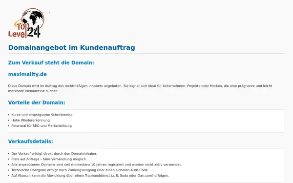 maximality.de
