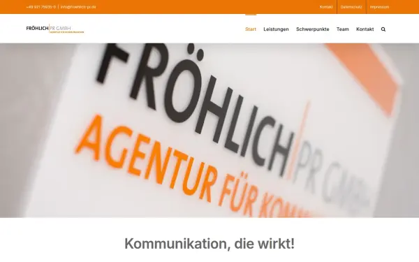 froehlich-pr.de