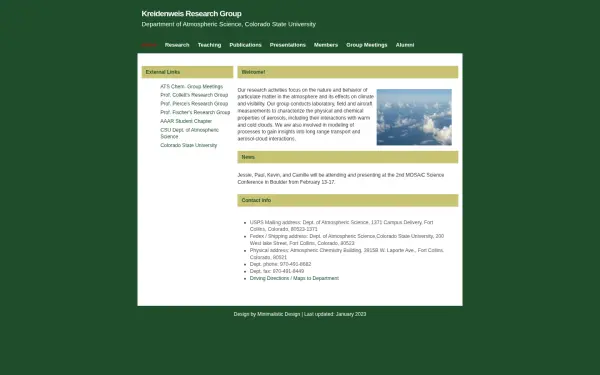 chem.atmos.colostate.edu