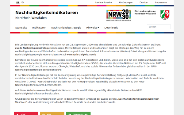 www.nachhaltigkeitsindikatoren.nrw.de