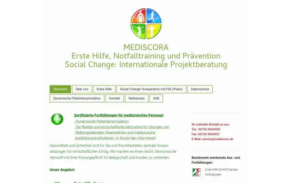 www.mediscora.de