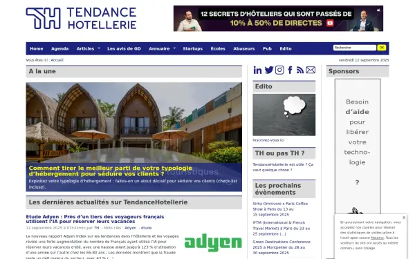 www.tendancehotellerie.fr