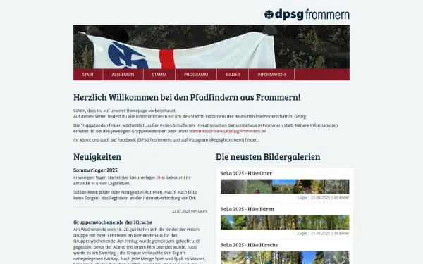 www.dpsg-frommern.de