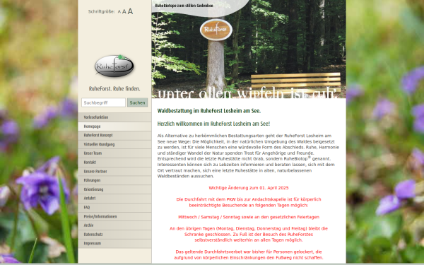 www.losheim-ruheforst.de