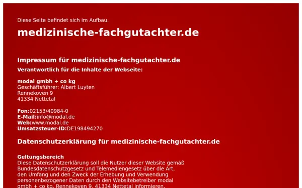 medizinische-fachgutachter.de