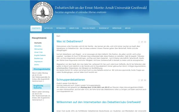 debattierclub-greifswald.de