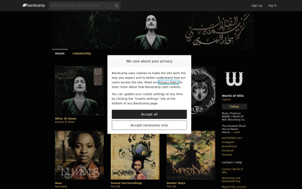 worldofwils.bandcamp.com