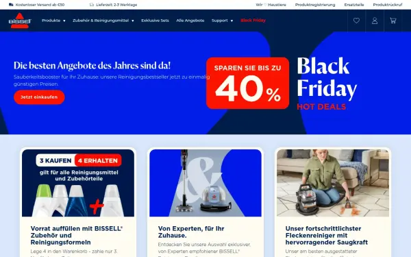 www.bissell.de