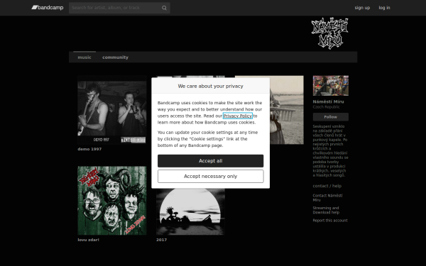 namesti.bandcamp.com