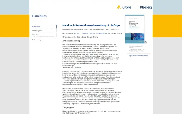 handbuch-unternehmensbewertung.de